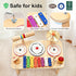 9-in-1 Set, 1-3, WINYGZ Baby Drum Low Noise Montessori Musical Instruments for Toddlers Safe & Durable Wooden Music