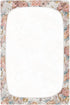 Pigsaly 27x39 Inch Crib Sheets Watercolor Horse Roses Baby Sheet for Standard Crib Mattress Boys Girls Toddler Bed