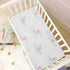 CaTaKu Crib,27"x 39" Baby Crib Sheets Cute Pineapple Flamingo Hawaii Mini Crib Sheets Fitted for Girls Boys,Neutral