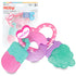 Nuby IcyBite Popsicle, Donut and Ice Cream Teether Ring, 3+ Months