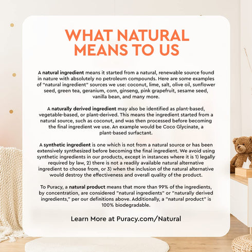Puracy Organic Baby Lotion, 8 Ounce, Eczema Moisturizer with Lavender & Grapefruit Essential Oils