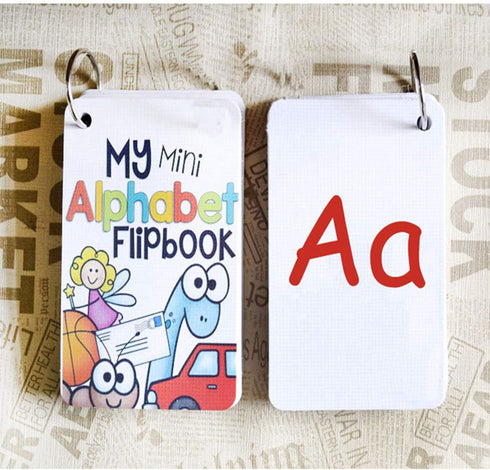 26PCS/Set Child Flash Cards ABC English Alphabet 26 Letters Baby Learning Toys Gift Pre-Kindergarten