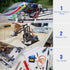 Sg90 9g (5) Micro Servo Motor, Miuzei Mini Small Servos Motor Kit Metal Gear for Arduino RC Car Airplane Robot