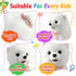Marsjoy Samoyed Walking Barking Dog for Kids Interactive Musical Puppy Robot Repeats What You Say, Realistic Licking