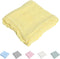 100% Cotton Baby Blanket Knit Soft Warm Lace Toddler Newborn Nursery Blanket,