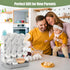 Flysich Countertop, 12 Baby Bottle Drying Rack, Space Saving Baby Bottle Organizer for Vertical Bottle Dryer Holder