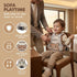 High Chair Straps - Portable Feeding Strap Safety Belt Foldable Booster Harness Belt for Restaurant Shopping Cart