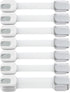 Child Safety Strap Locks (10 Pack) - Baby Locks for Cabinets, Drawers, Toilet, Fridge & More, Easy Installation,