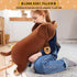 30'' Giant Dachshund Dog Plush Stuffed Animal- Weiner Dog Plush Pillow Plushies, Large Sleeping Dachshund Plush Toy