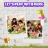 powerful xishan 150 3+, 4 PCS Magnetic Blocks, Magnetic Building Blocks Cubes, Princess Magnet Toys for Kids Ages