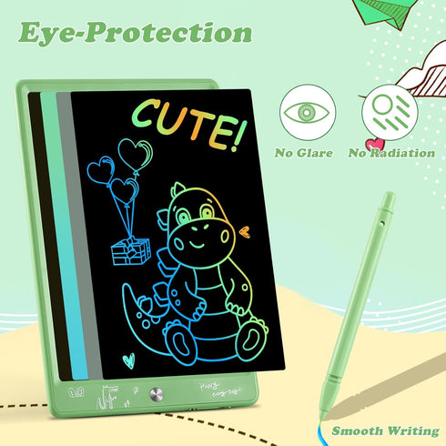LCD Writing Tablet, 11 Inch Colorful Doodle Board, Kids Games Toys Drawing Pad, Toddler Learning Toys for 3-8 Years Old