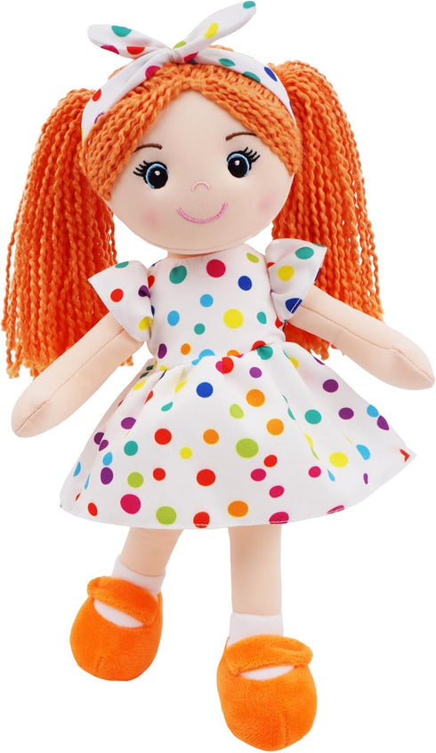 June Garden 18" Snuggle Cuties Bella - Soft Cuddly Plush Doll Gift