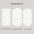 100% 2 Pack, PHF Cotton Bassinet Sheets Soft Breathable Comfortable Cradle for Baby Boys Girls, Premium Fits Various