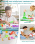 sikmcle 36 2 Set Set 3 4 5 6 7 PCS Pet Sensory Bin with Color of Moldable Sensory Sand,Pet Play and Sandbox