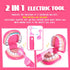 3-5 4 ULOVEME Pink Doctor Kit for Toddlers with Costume - Dentist Kit for Kids with Teeth Model /Removable Teeth