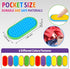 Ziogogco 12PCS Silicone Magnetic Slider Toysfor Adults & Teens, Relieves Stress and Anxiety in Children with Autism. A