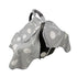 ICOPUCA Muslin Car Seat Covers for Babies, Lightweight Kick Proof Canopy, Black Strip Polka, Fits Summer/Autumn/Spring