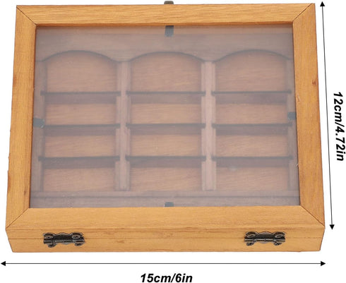 Miniature Book Boxes Display Case Cabinet Anxiety Relief Books Shaking Bookshelf Toy for Living Room Desk Ornament