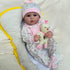 Reborn Baby Dolls - 16 Inch Realistic Newborn Girl, Lifelike Handmade Silicone Baby with Soft Weighted Body