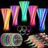 TURNMEON 360 Pack Patriotic Glow Sticks, Glow In The Dark Party Supplies with Connectors
