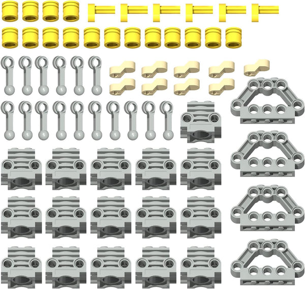 67pcs Technical Parts Engine Kit - Includes Cylinder, Piston, Connecting Rod, Pin