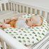 Watercolor Green Pine Trees Baby Nursing Pillow Covers for Boy Girl Pine Forest Nursery Pillowcase for Breastfeeding