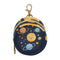 YETTASBIN Solar System Portable Pacifier Holder Case with Metal Hook Buckle & Zipper