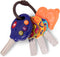 B. toys LucKeys - Blue, Pretend Play Toy Car Keys with Lights & Sounds for Babies and Toddlers