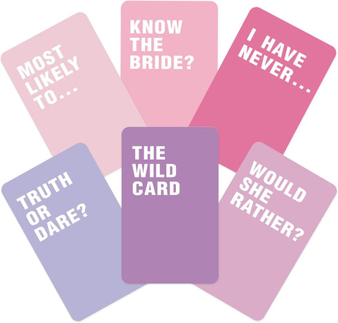 200 Lulu & You BASH Bachelorette Party Game - Funny Bachelorette Game - Over Cards, Great for A Bridesmaid Party, Girls