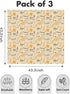 CoolaPeach Girls,3 Pack 43.3X 43.3 inches,Newborn Muslin Swaddle Blankets for Baby Boys and Breathable Soft Receiving