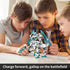 White Horse Dragon Samurai Mech Robot Model 2 in 1 Building Blocks Toy Set for Age 8+ Children Adults 731 Pieces
