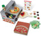 Melissa & Doug Top & Bake Wooden Pizza Counter Play Set, 41 Pcs, FSC Certified