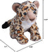 12" Wild Republic Leopard Cub Plush, Stuffed Animal, Plush Toy, Kids Gifts, Cuddlekins
