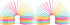 Slinky Extreme Rainbow, Large Plastic Fidget Toy, 9-inch Tall, 7-inch Wide, Retro