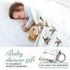Mallard Duck Baby Monthly Blanket for Boy & Girls, Newborn Month Blanket, Soft Flannel Photography Background Prop