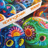 Springbok's Sugar Skulls 1000 Piece Jigsaw Puzzle - Colorful Display of Painted Skulls, Mexican Folk Art