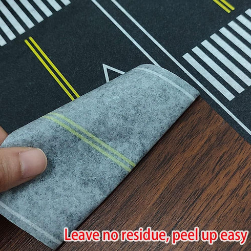 Play Road Tape for Kids, 2-Pack of 3.9 Inch Wide x 32.8 ft Black Tape for Car Toy Track, No Residue Gift