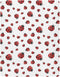 Pfrewn Crib Sheets for Boys Girls Red Ladybug Fitted Crib Sheet Fits