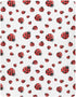 Pfrewn Crib Sheets for Boys Girls Red Ladybug Fitted Crib Sheet Fits