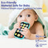 Toys for 1 Year Old Boy, 15 Functions Baby Toy Phone for 1+ Year Old, Baby Toys 12-18 Months, Cyan