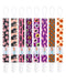 ALVABABY Pacifier Clips 8 Pack Pacifier Binky Paci Holder Leashes for Teethers