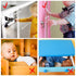 Goodv Child Safety Cabinet Locks (10 Pack), Baby Proofing Latches for Drawer Door Fridge Oven Toilet Seat