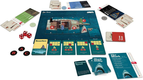 Ravensburger Jaws Board Game - Thrilling Strategy Game for Teens and Adults, Interactive Gameplay