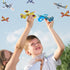 XIPEGPA 60 Set PCS Glider Planes Bulk Airplane Gliders Toy for Kids Paper Airplane Toys for Birthday Party Favor Goodie