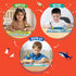 Megapack 3, 4, 5, 6 Skillmatics Search and Find Educational Game - Reusable Preschool Learning Activities, Perfect