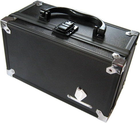 D3 Black Metal Storage Carry Case Cube for Trading Cards, Deck Box, TCG Protector Sleeve for MTG, YGO, Commander, EDH,
