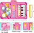 Toys for 1 Year Old Girl - 2 in 1 Piano Mat Montessori Educational Toy for 1 to 3 Year Old Girls