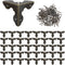 T Tulead 40PCS Metal Corner Protector - Decorative Corner Hardware Wood Corner Guards with Mounting Screws