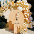 PartyWoo Nude Balloons 50 pcs, 12 Inch Beige Apricot Cream Boho Latex Neutral Helium Balloons for Baby Shower, Birthday
