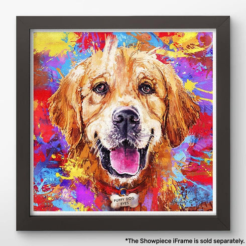 Pintoo Jigsaw Puzzles 1600 Piece for Adults - Frank Harris - Golden Retriever Beautiful Plastic Puzzle